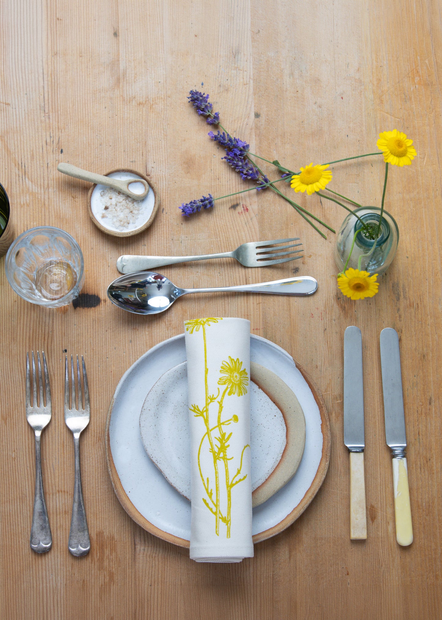 Garden Flowers Napkin Gift Set