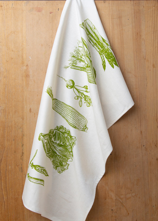 Harvest Veg Tea Towel